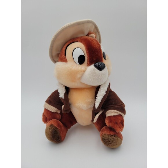 Vtg Disneyland Walt Disney World Chip & Dale Rescue Rangers Chipmunk Plush - Picture 1 of 9